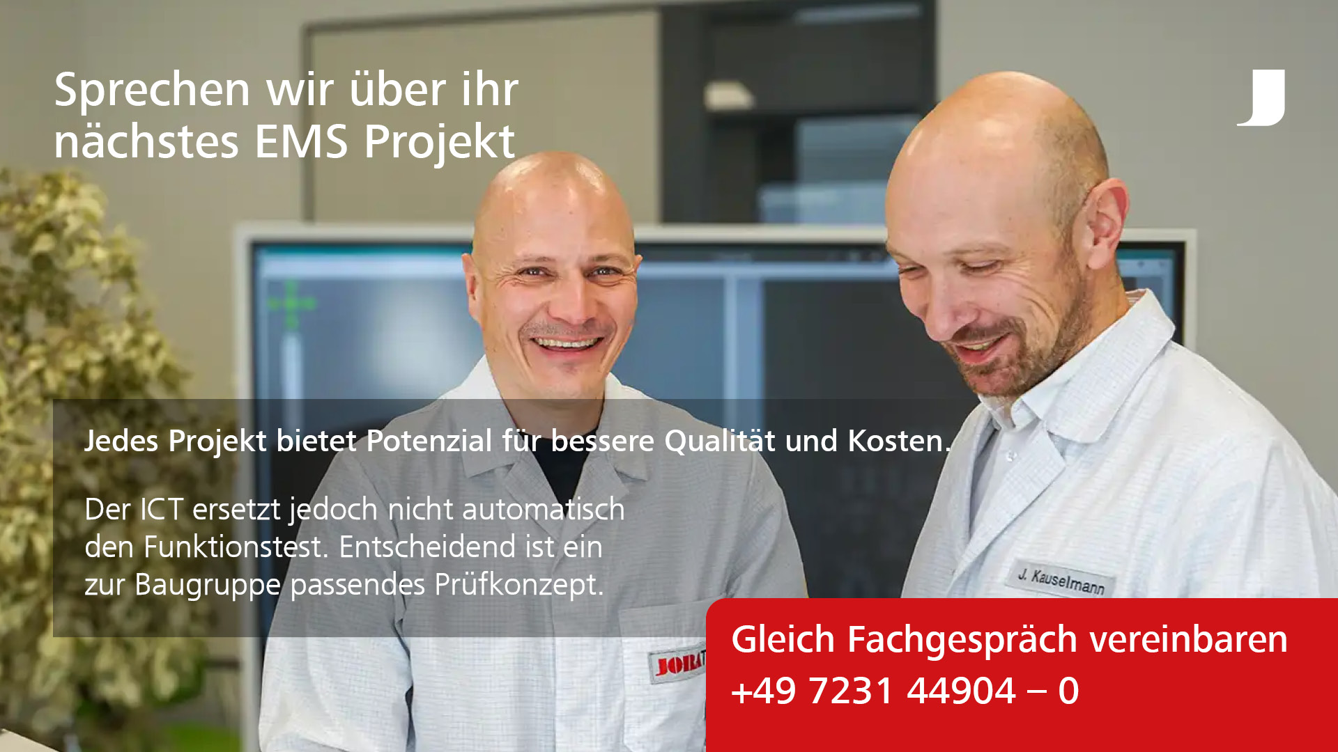 ICT Test für EMS Einkäufer